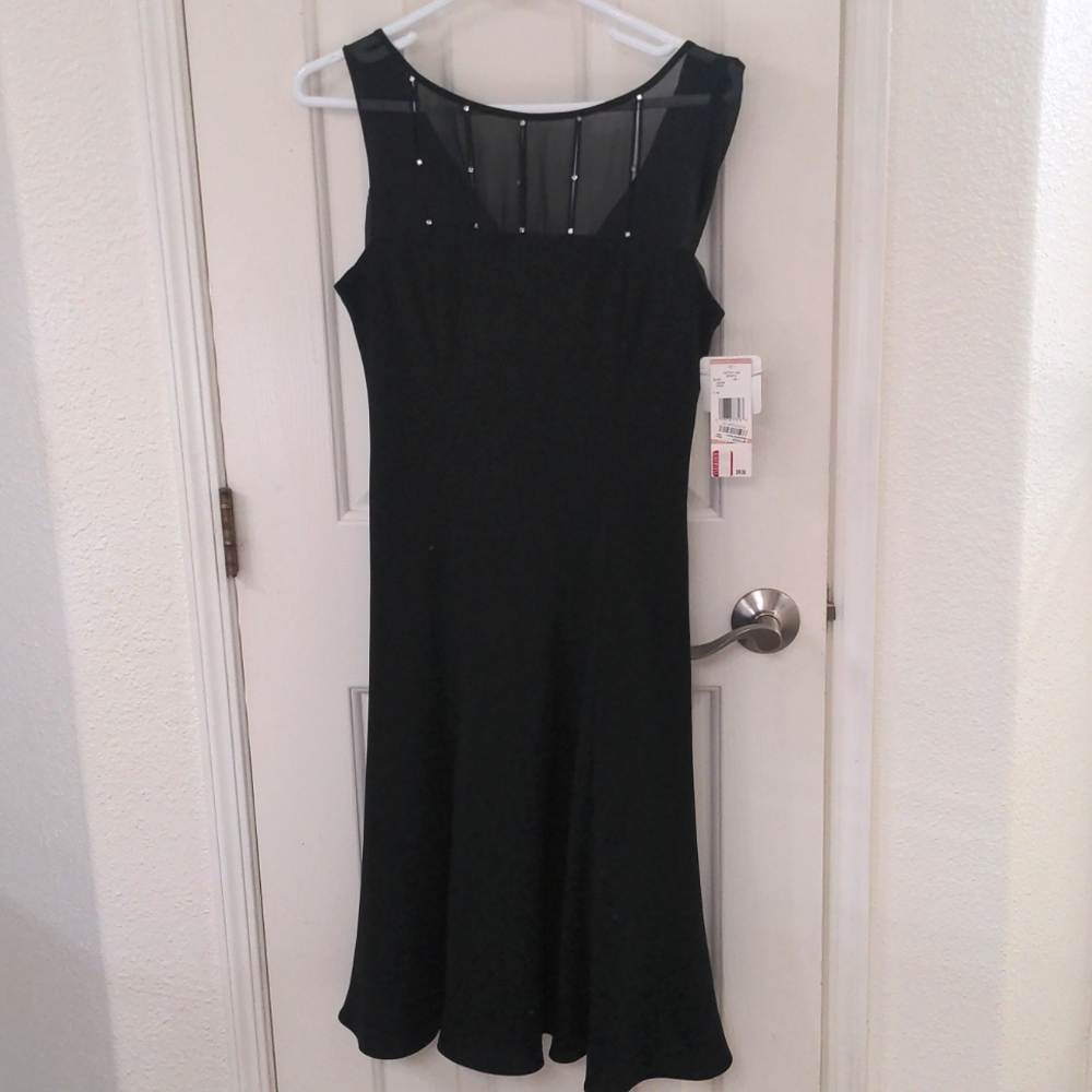 Black formal dress